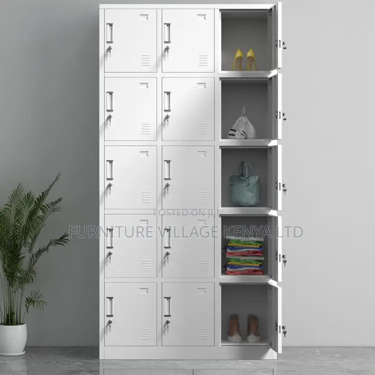 15-door Metal Steel Locker Storage Cabinet