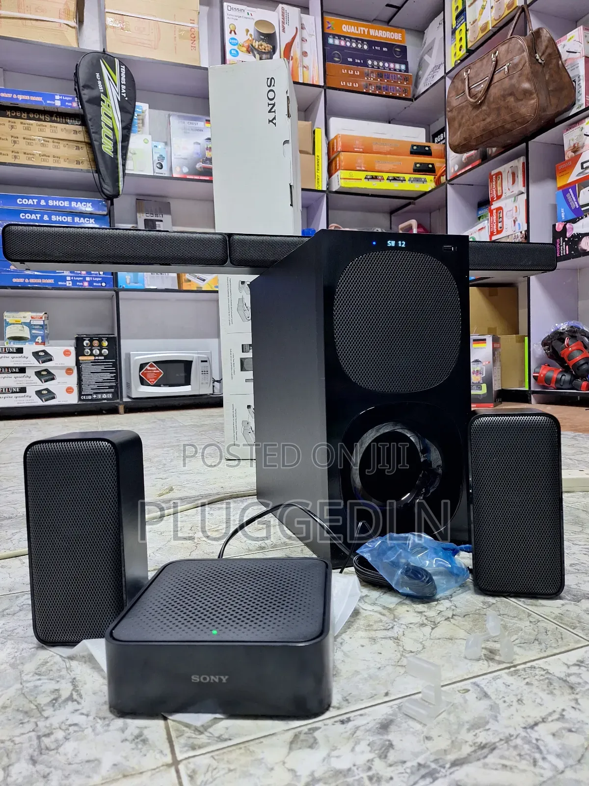 Sony 5.1ch Soundbar With Wireless Rear Speakers | Ht-S40r