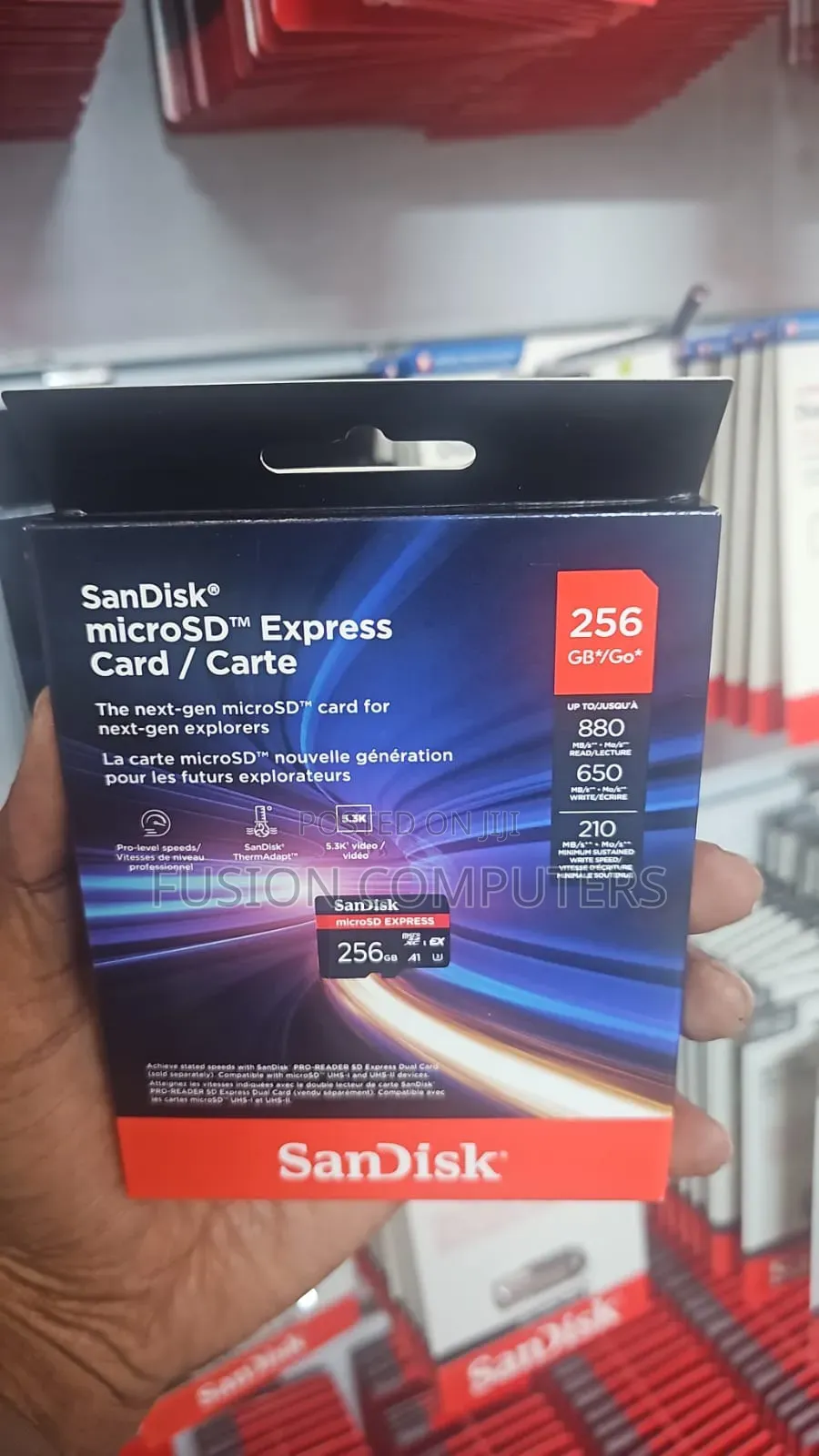 Sandisk 256gb Microsd Express Card