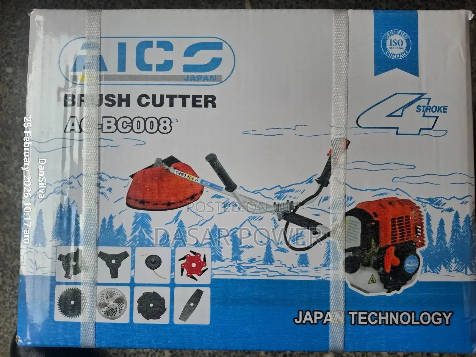 8 in 1 Aico Brush Cutter