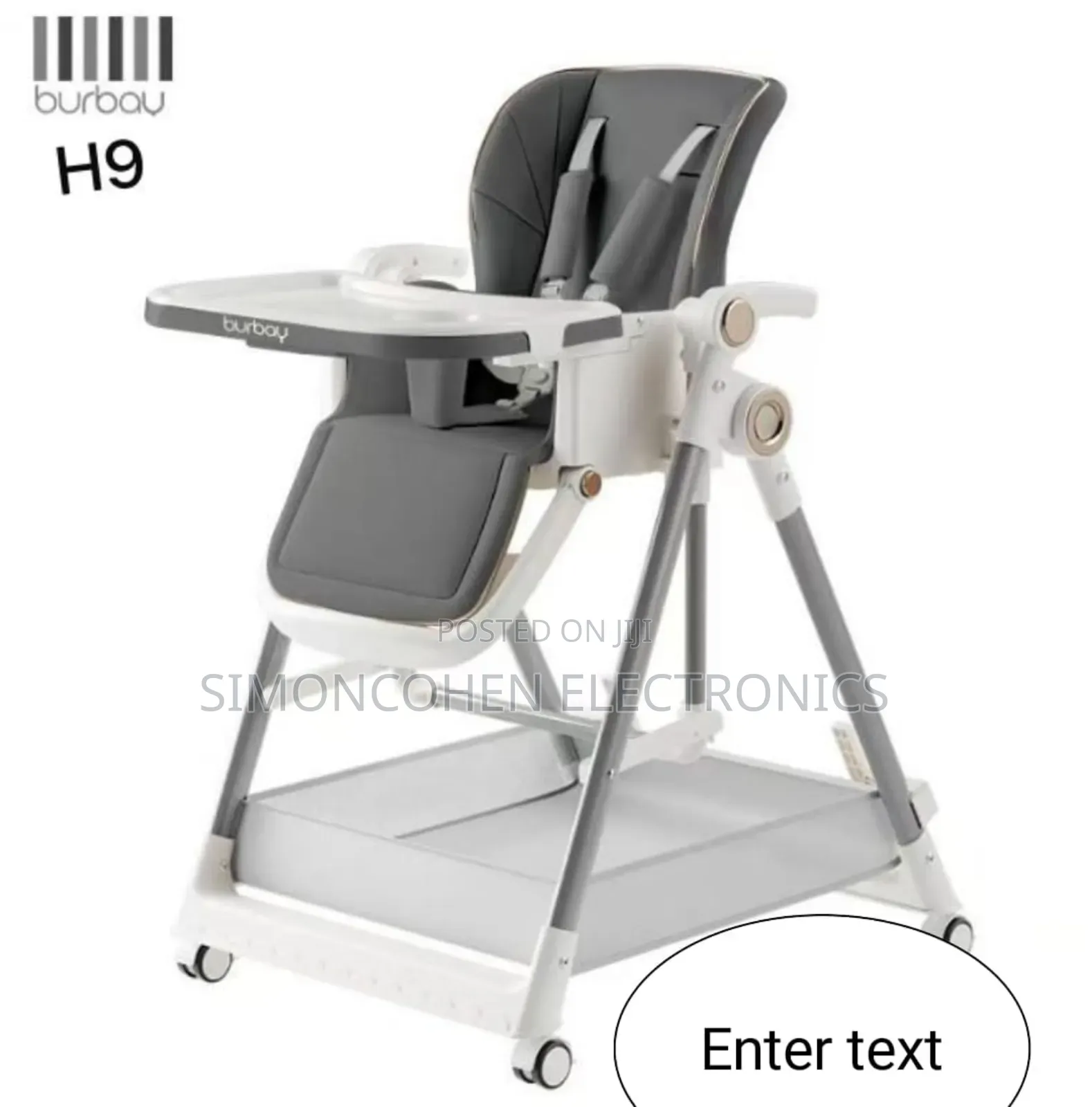 High Baby Feeding Chairs
Adjustable Heights
Swings