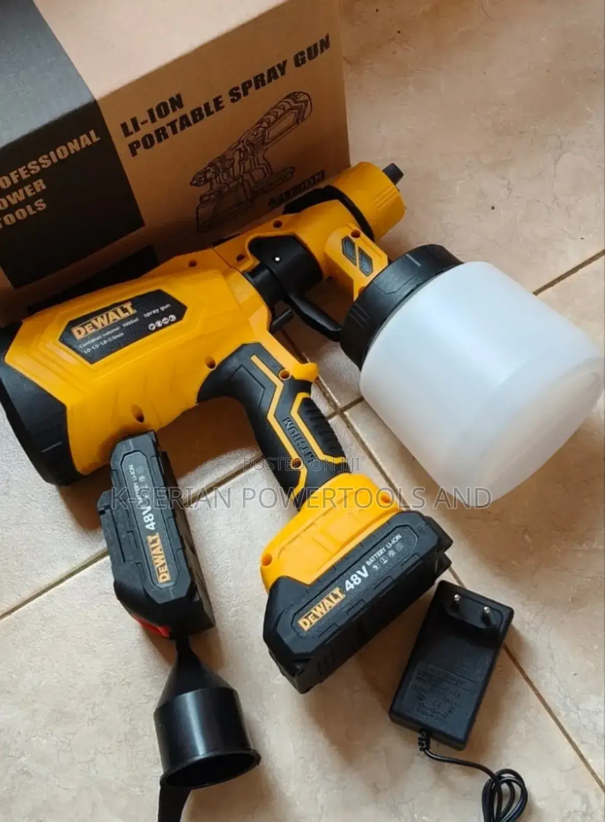 48v Dewalt Cordless Spray Gun/Cordless Dewalt Spray Gun