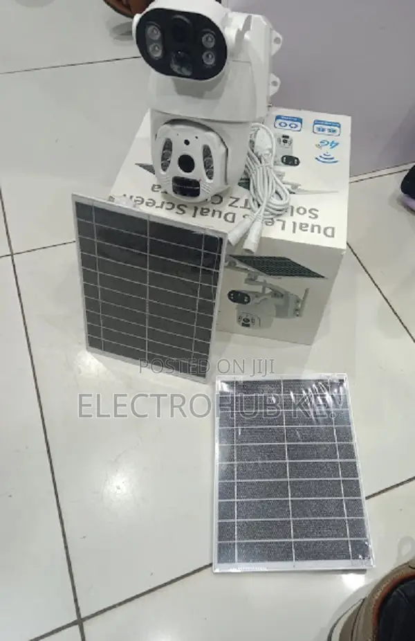 6mp 4g Dual Panel Solar Powered Cctv Camera 6mp