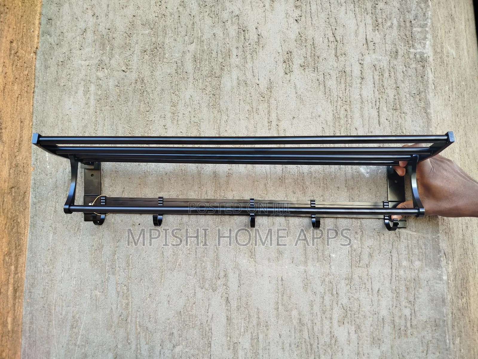 Metalic Bathroom Towels Rack 55cm