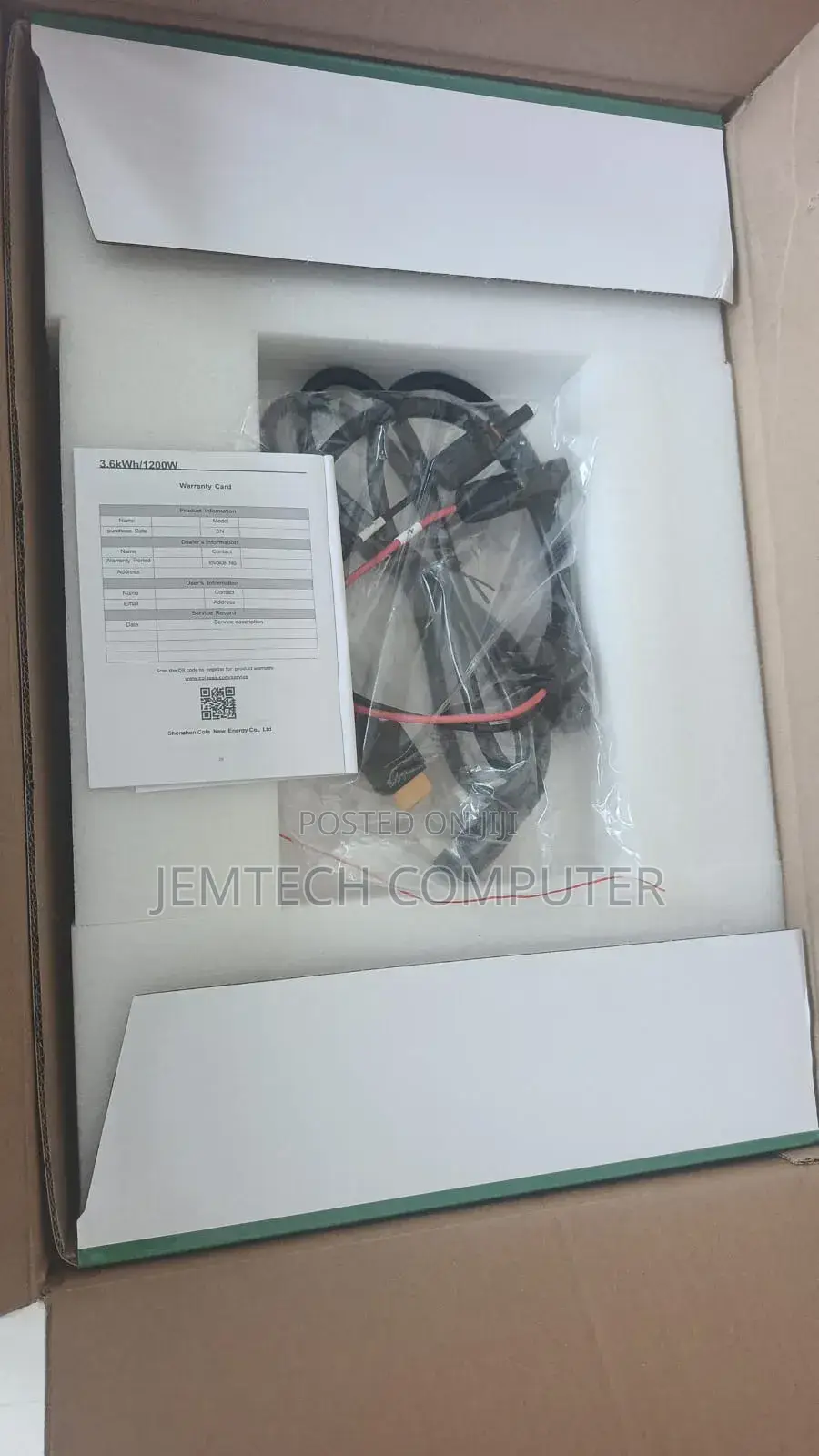 Colasolar 3.6kwh High-Performance Portable Power Station