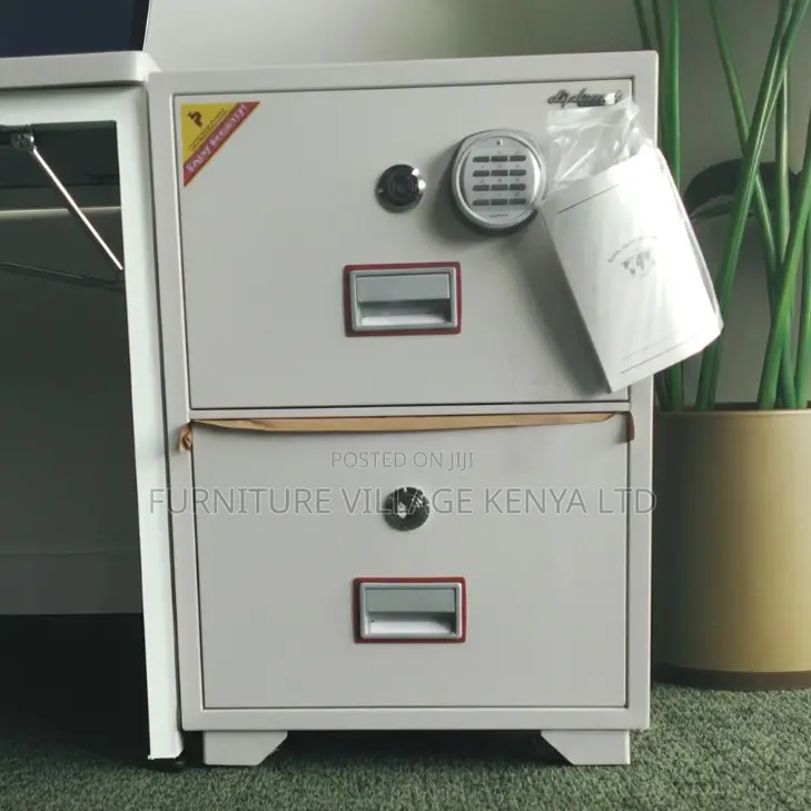 Office Cabinet; 2-drawer Fireproof Office Safe Cabinet