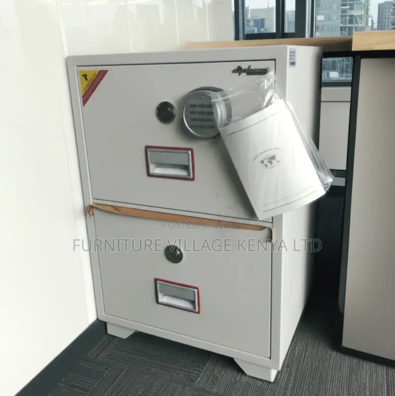 Office Cabinet; 2-drawer Fireproof Office Safe Cabinet