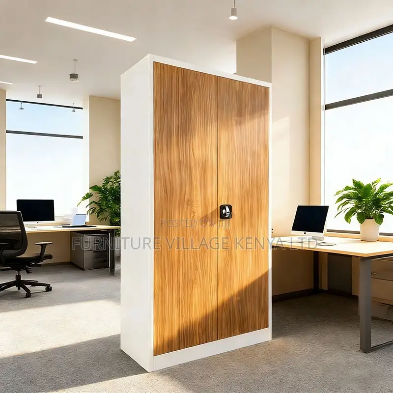 Office Cabinet; Brown Full Metallic Office Cabinet