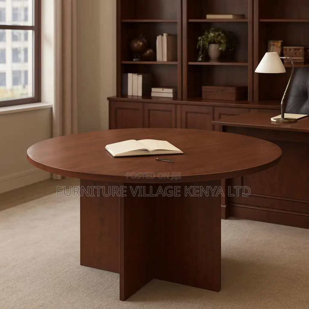 Conference Table; Round Office Conference Table