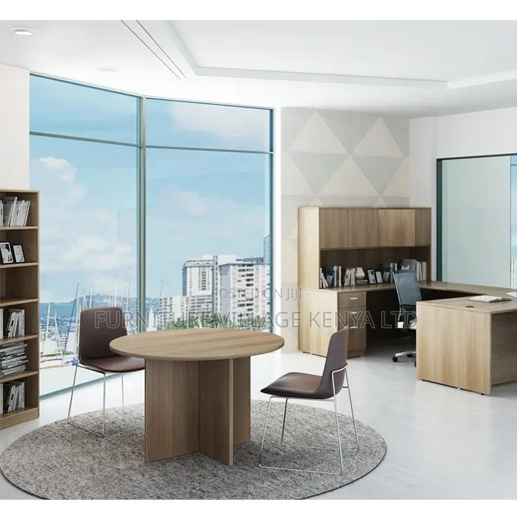 Conference Table; Round Office Conference Table