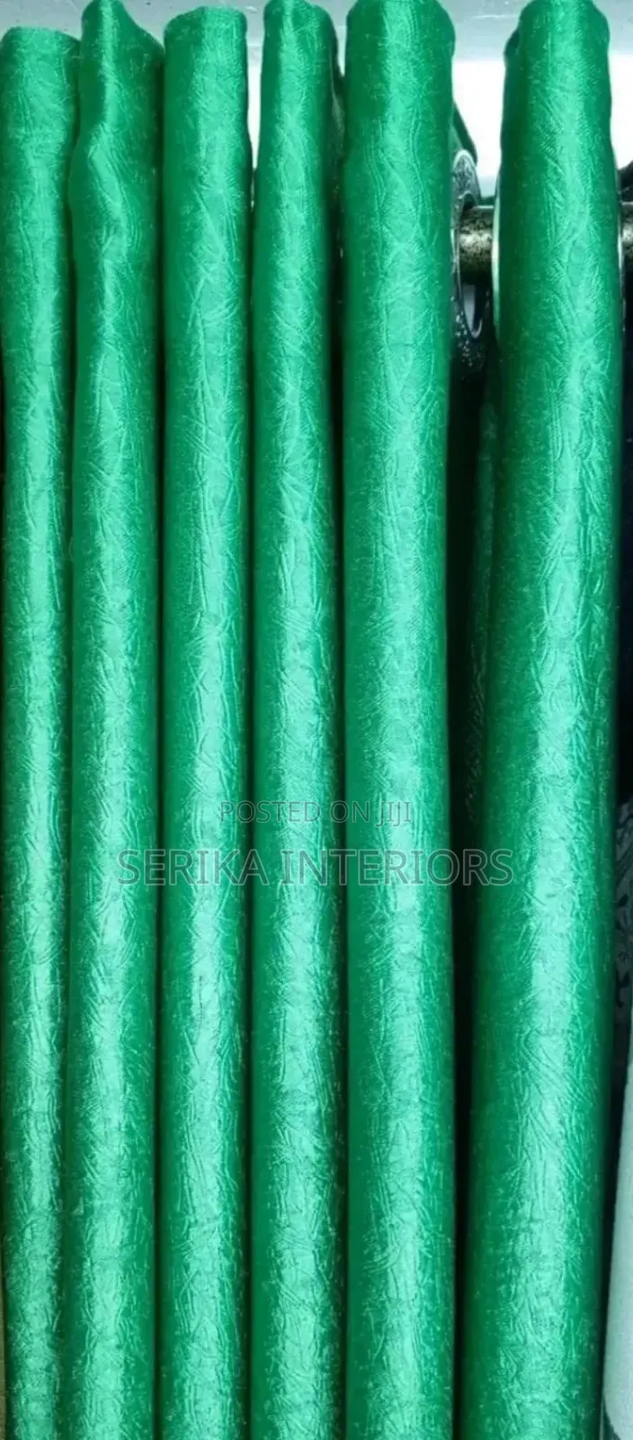Jungle Green Curtains Green Curtains Environmental Friendly Approved