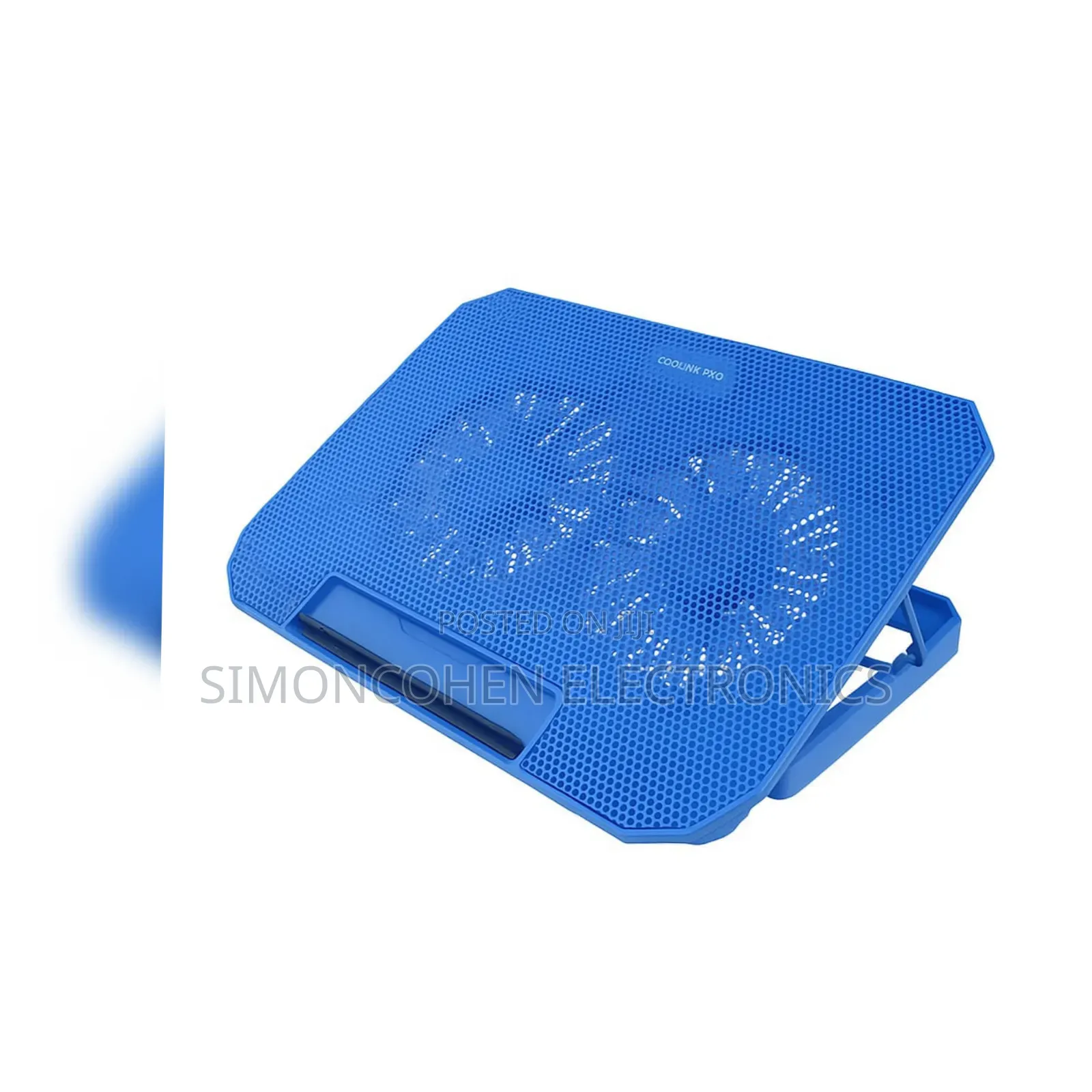 Adjustable Laptop Stand With Cooling Pad