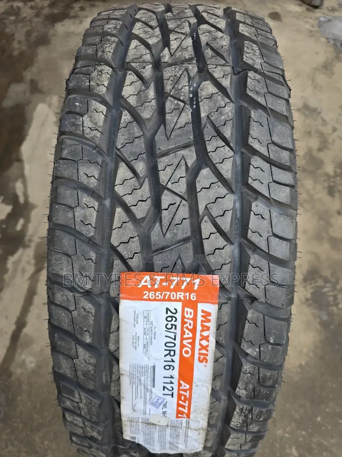 265 /70 R16 Maxxis at 771 (All Terrein)