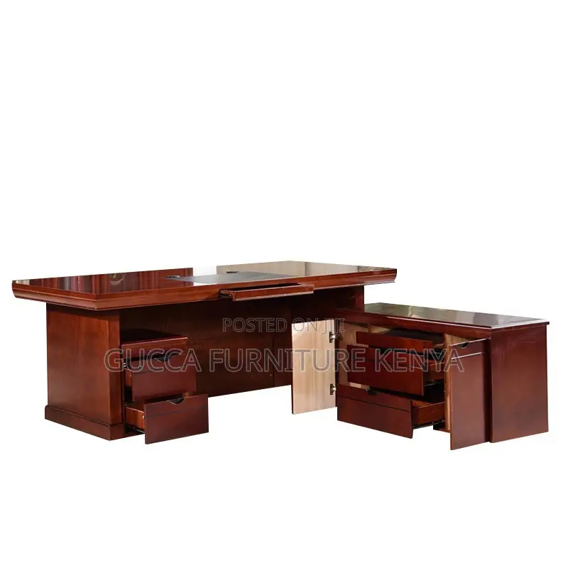 1400mm Office Executive L-shaped Table For Boss