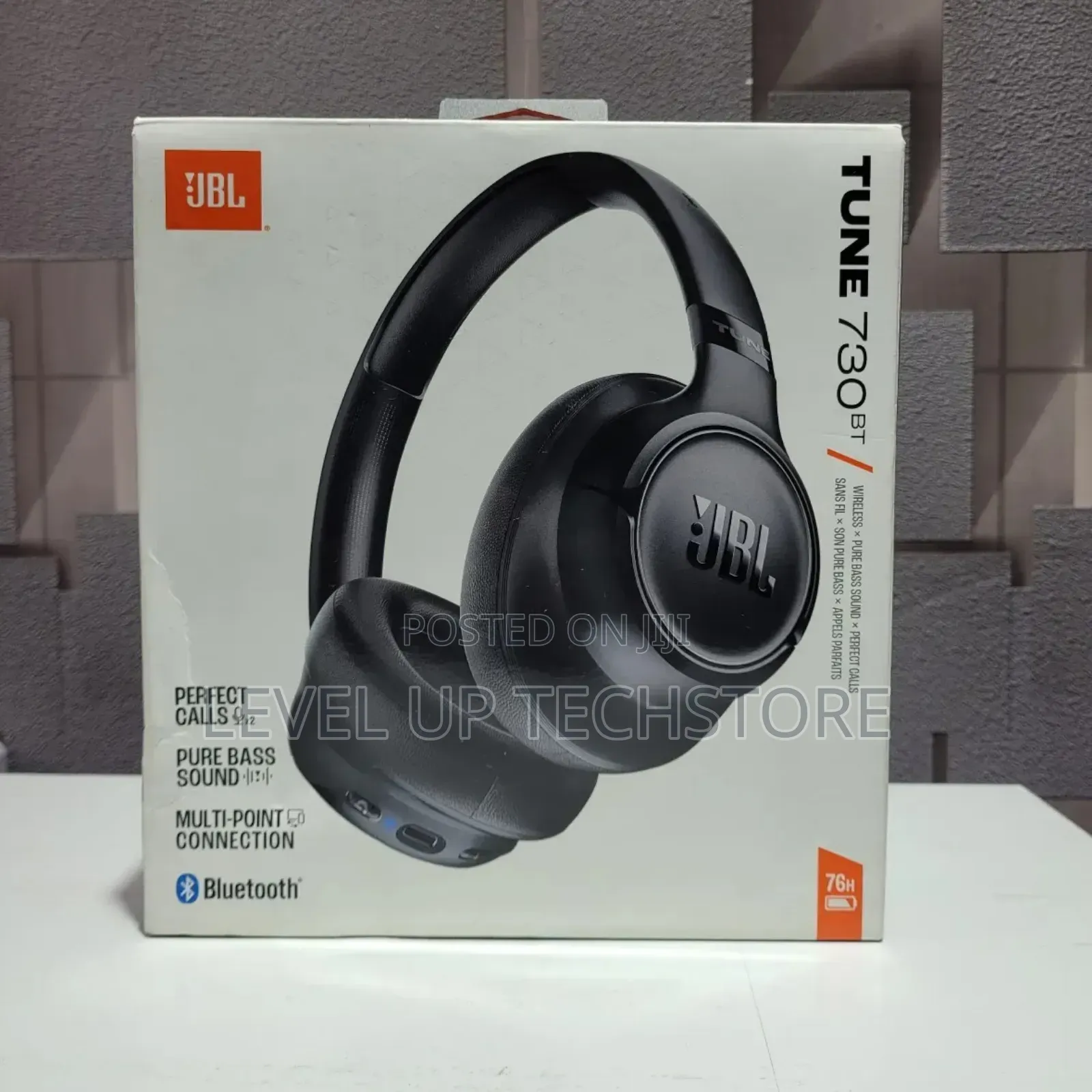 Jbl Tune 730 Bt Wireless Pure Bass Sound Bluetooth Headset