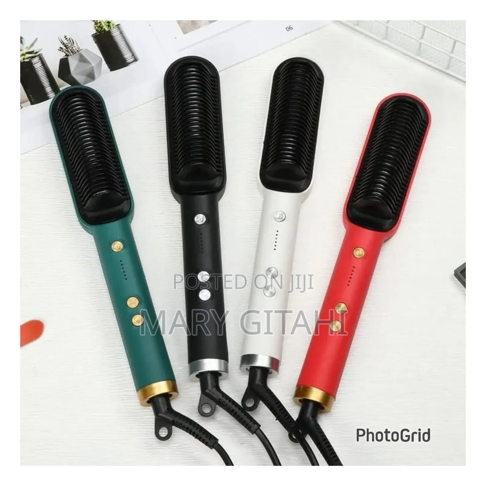 Electric Hair Straight Comb Available N 4 Colour
