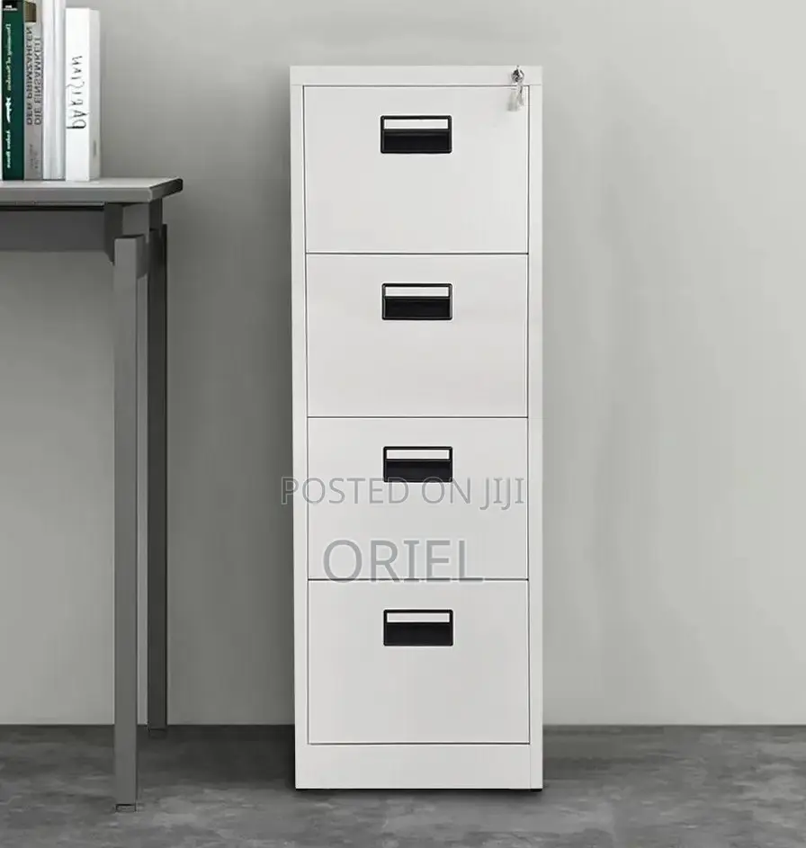 Office Cabinet : Vertical Archive 4-Drawer Office Filling Cabinet