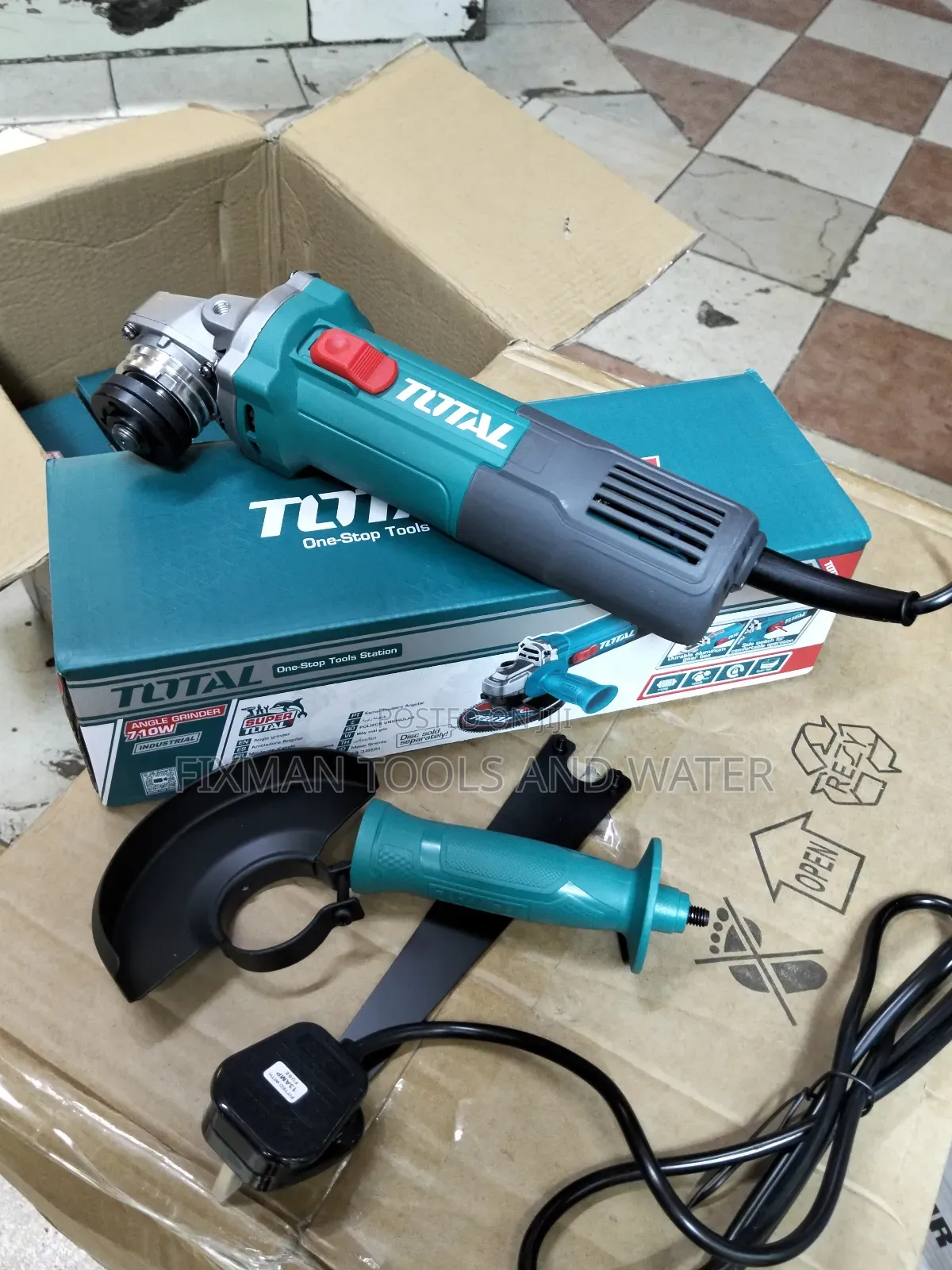 Technical Total Angle Grinder 710 Watts 115 Mm Disc 240 Volts