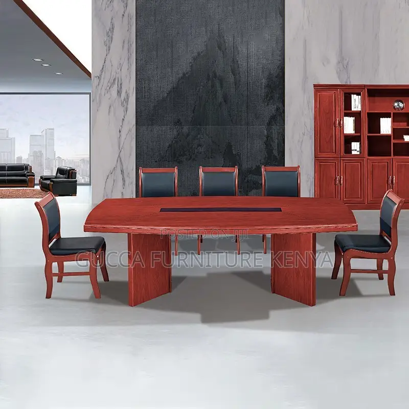2.4 Meters Mahogany Office Conference Table
