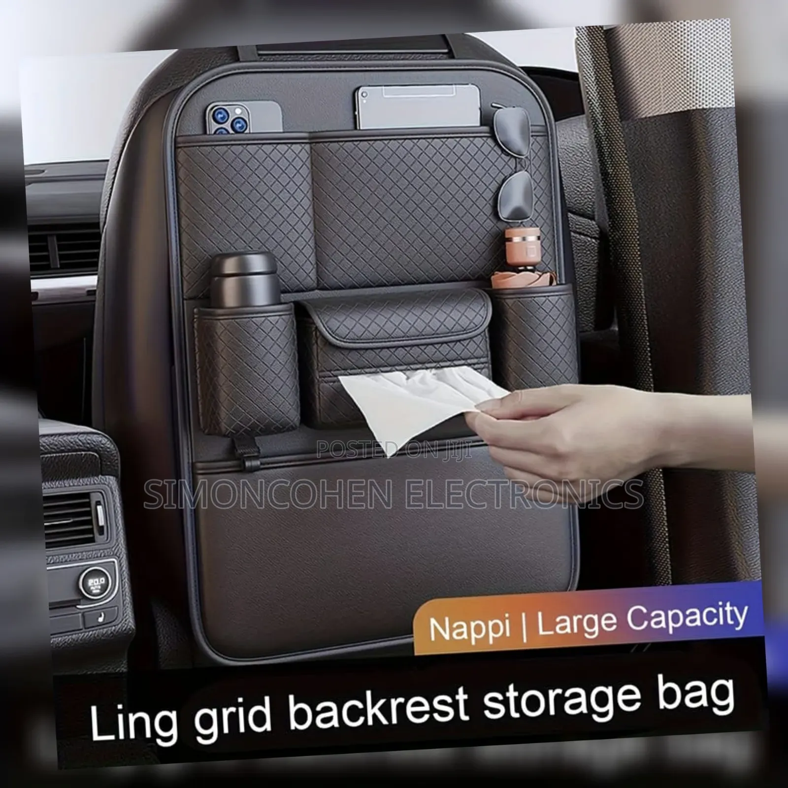 Car Back Seat Organizer