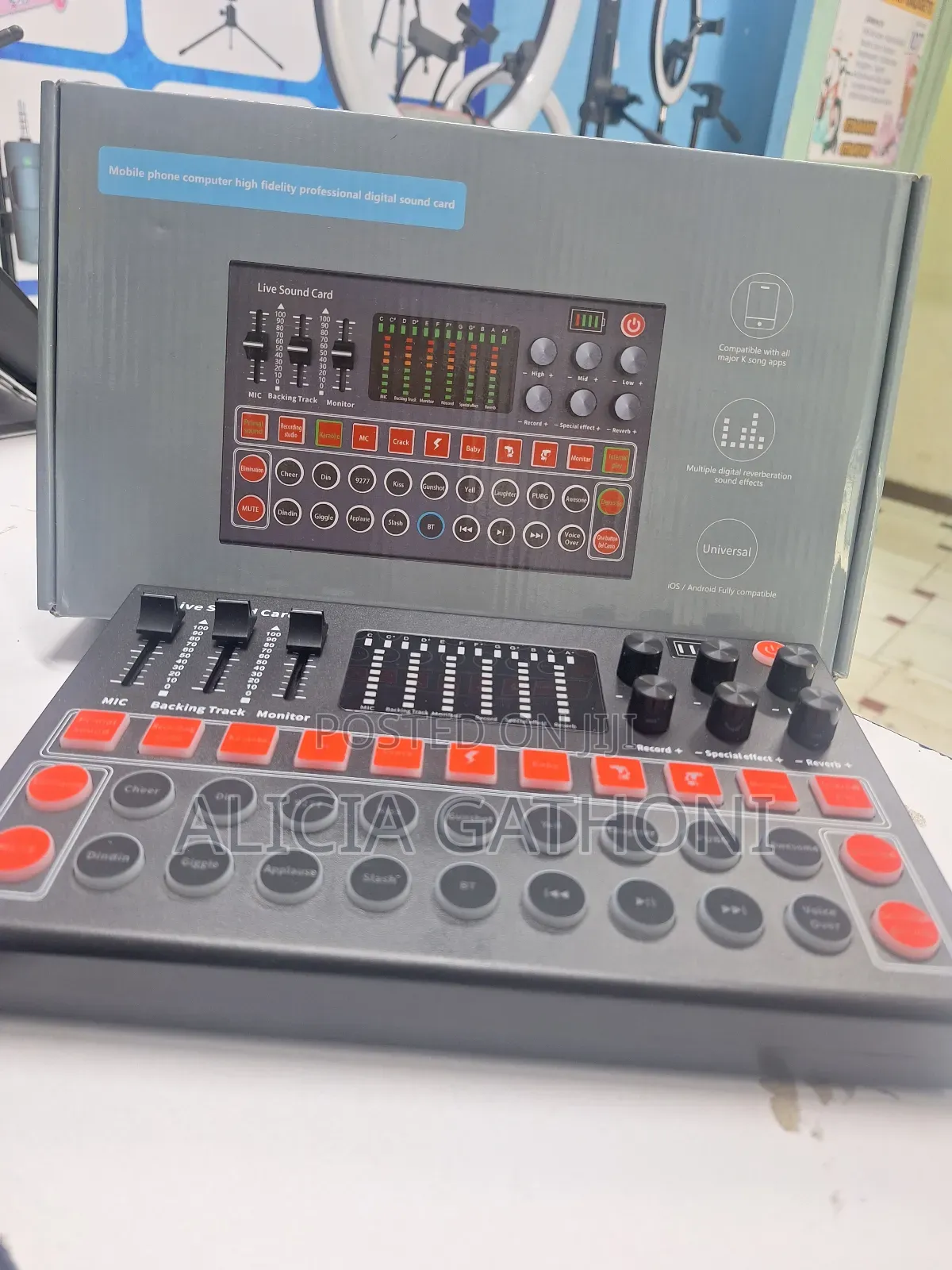 High Quality V9 Live Sound Card