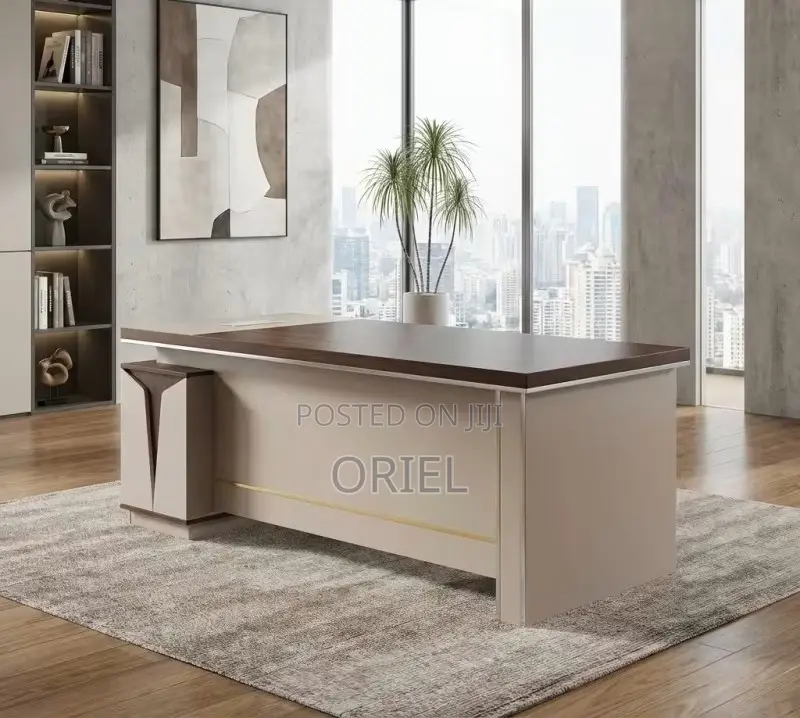 Modern Office Desk : Advanced 1.6m Executive L-Shaped Office Desk