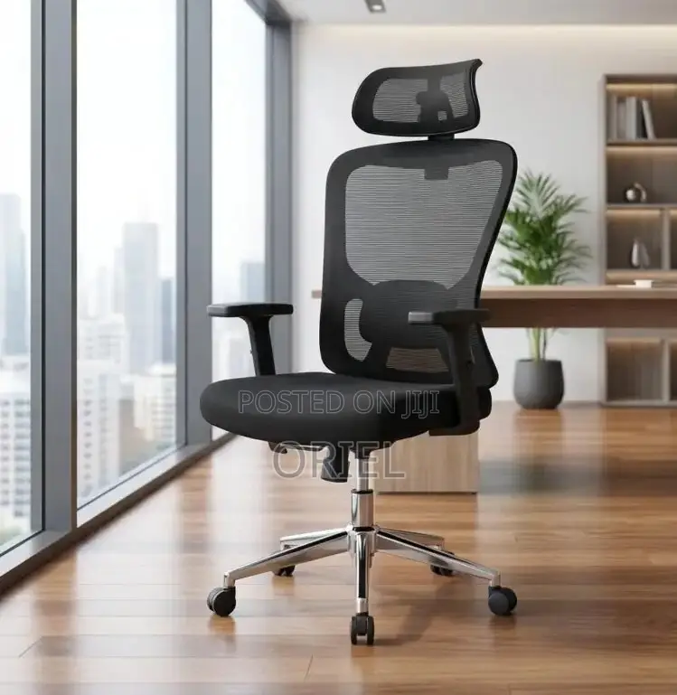 Office Chair : Adjustable, Breathable Mesh Ergonomic Office Chair