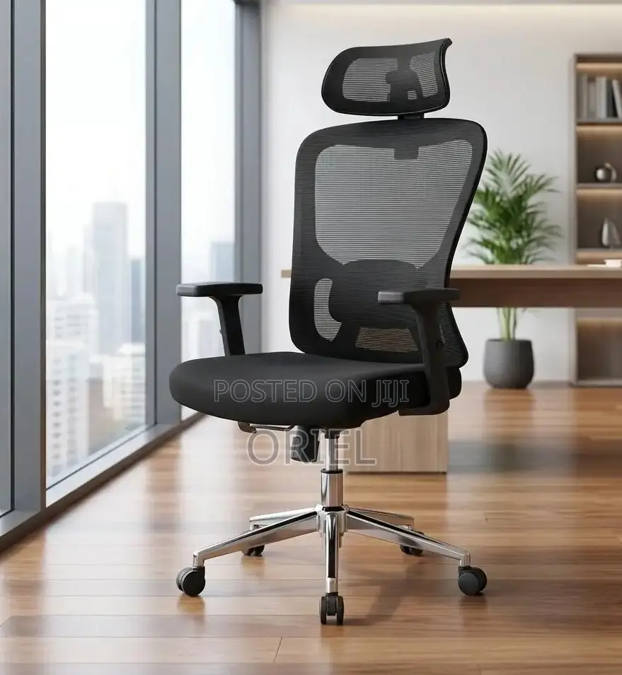 Office Chair : Adjustable, Breathable Mesh Ergonomic Office Chair