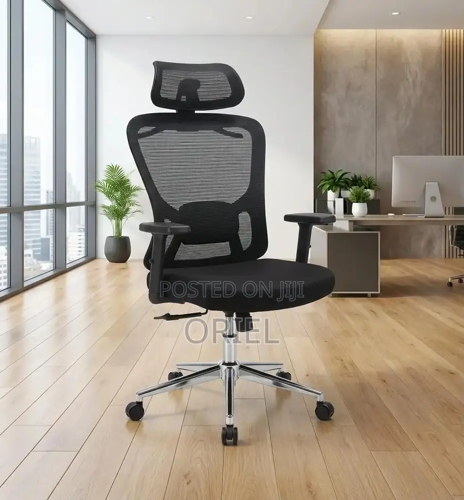 Office Chair : Adjustable, Breathable Mesh Ergonomic Office Chair