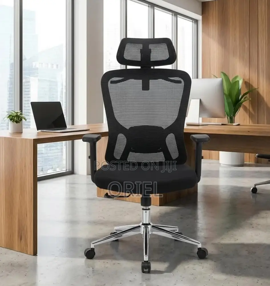 Office Chair : Adjustable, Breathable Mesh Ergonomic Office Chair