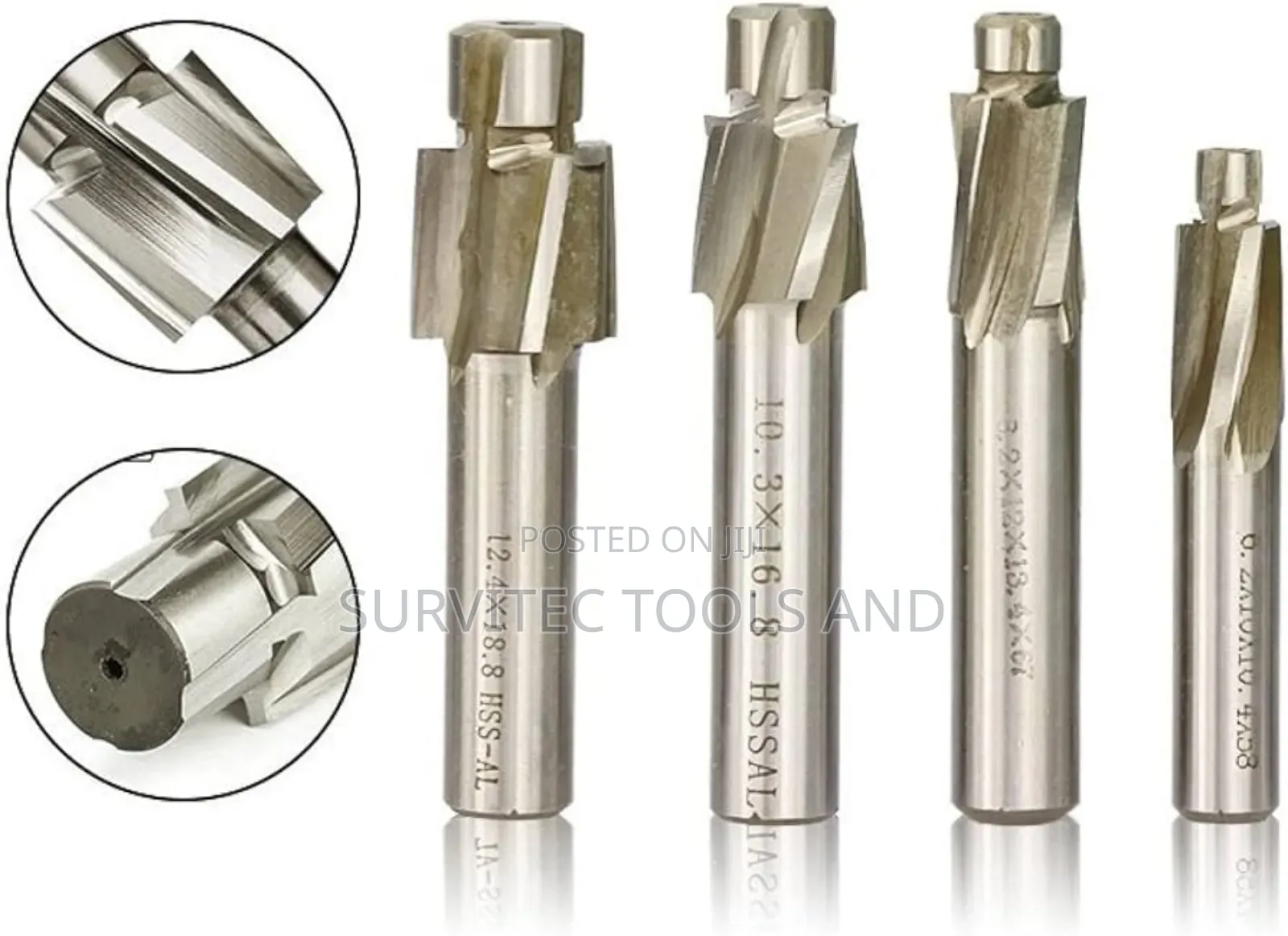 Counterbore Endmill M3.2-M12.4