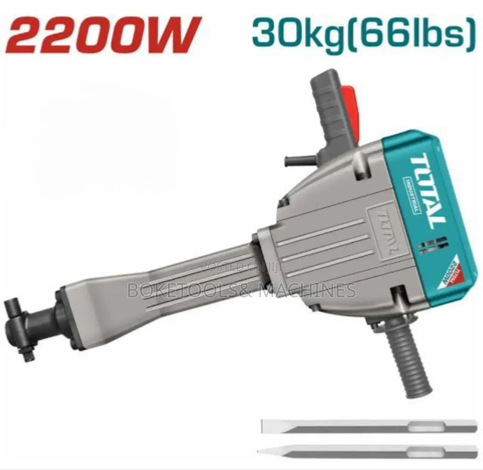 Total Demolition Breaker 2200watts 30kgs