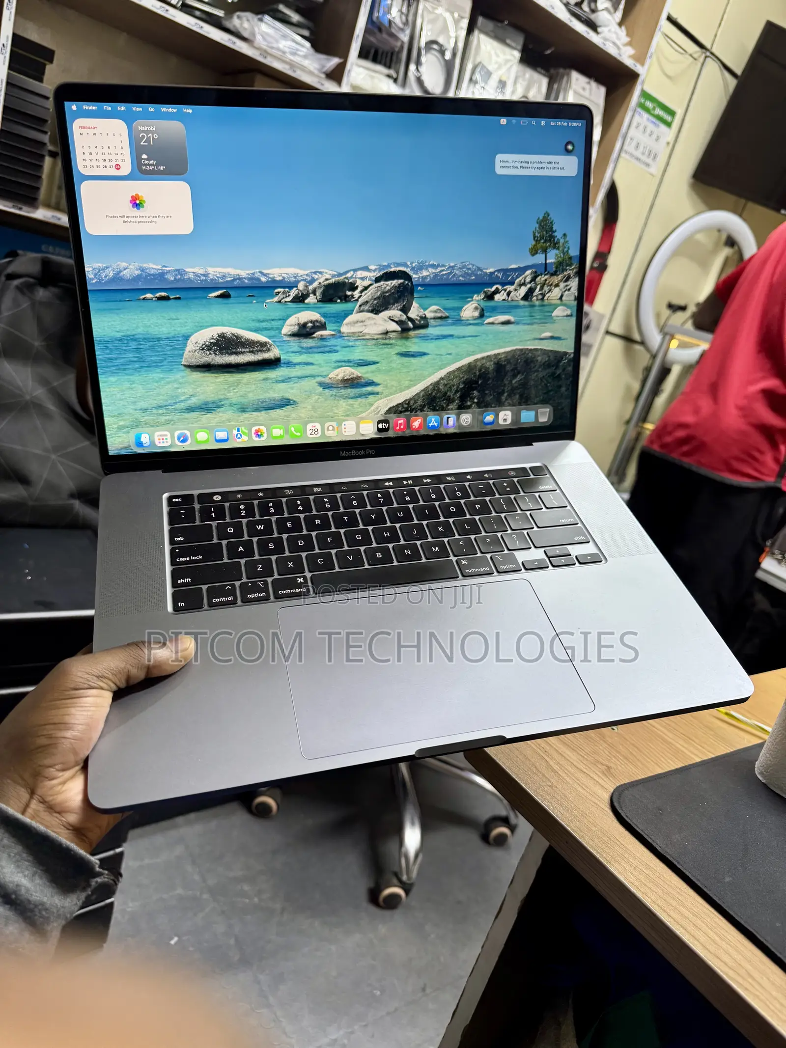 Laptop Apple MacBook Pro 2019 32GB Intel Core i7 SSD 32GB