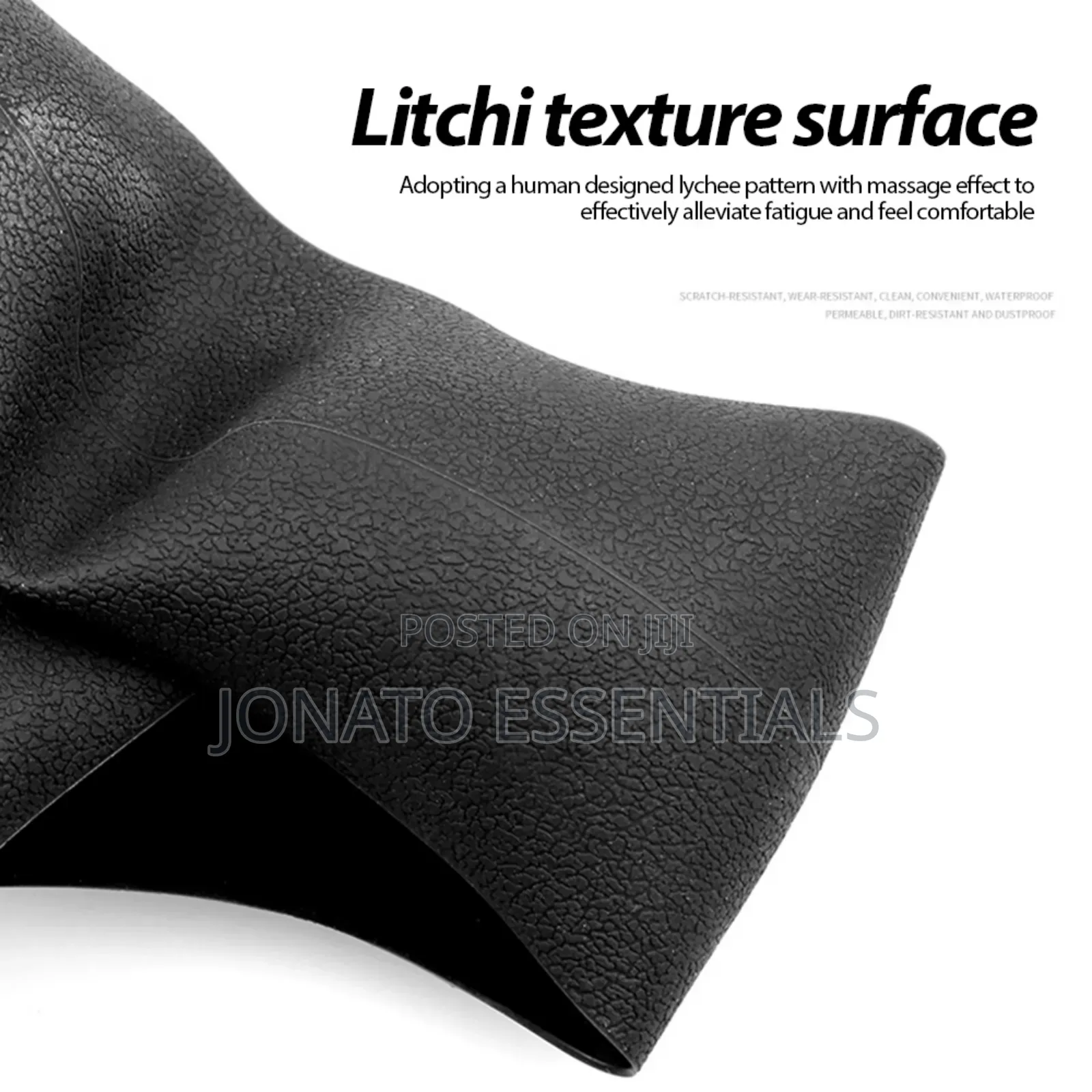 Universal Silicone Car Steering Wheel Cover - Anti-Slip Grip