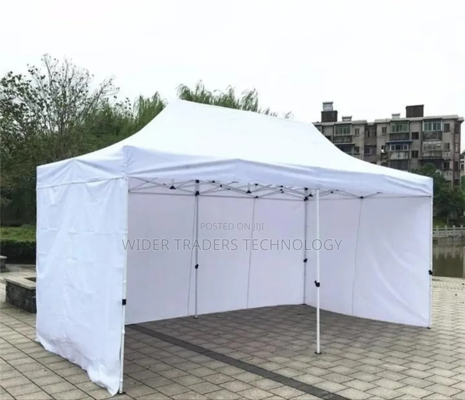 Canopy Tent/Gazebo Tent With Blocked Sidewalls
*3*6 MTRS White