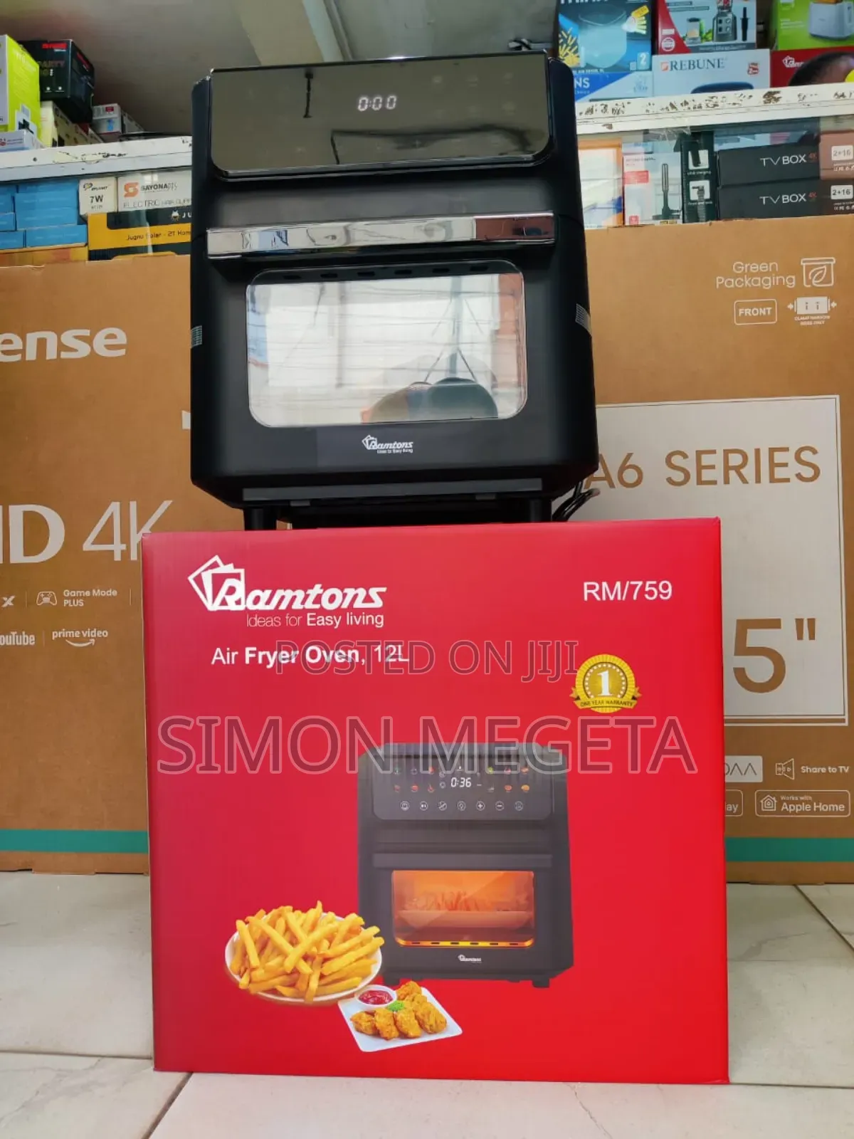 Ramtons Air Fryer and Oven Available