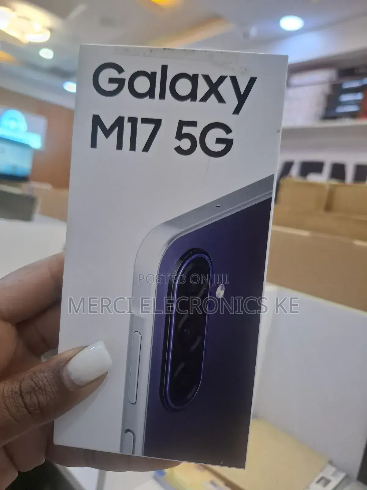 New Samsung Galaxy M17 5G 128 GB Black