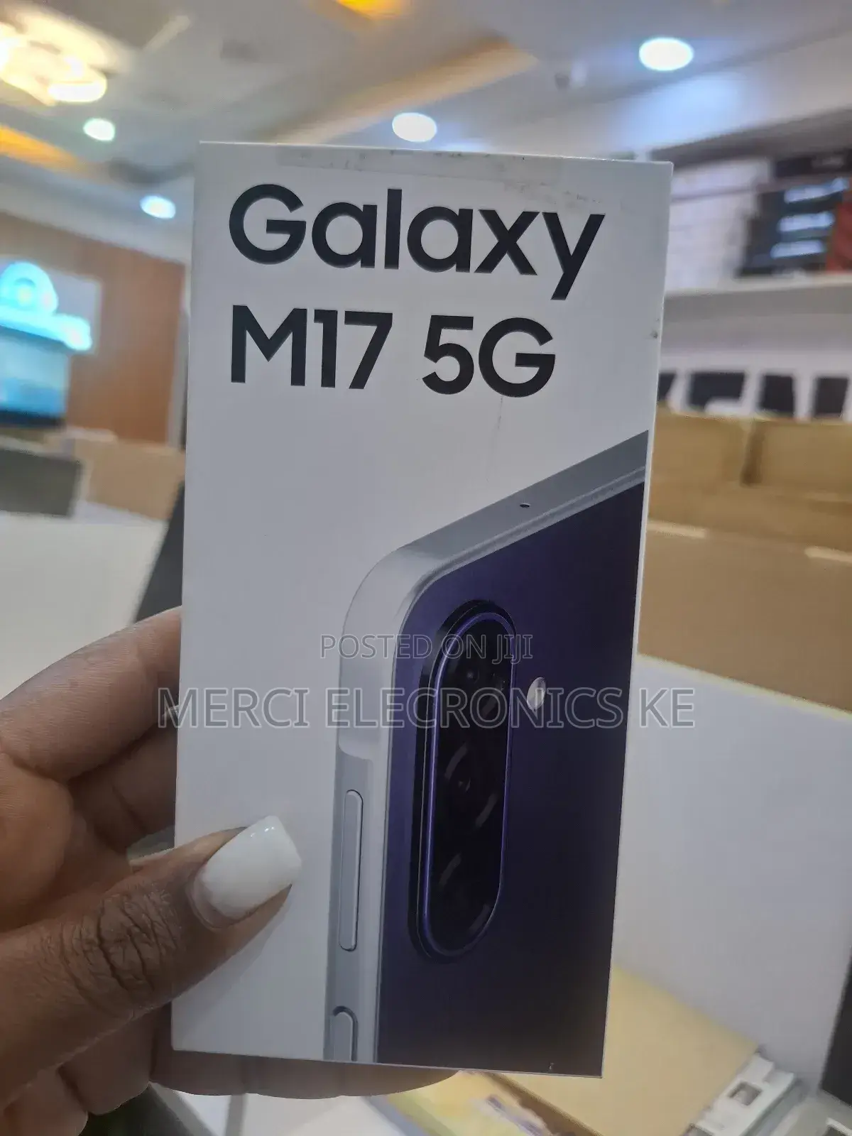 New Samsung Galaxy M17 5G 128 GB Black