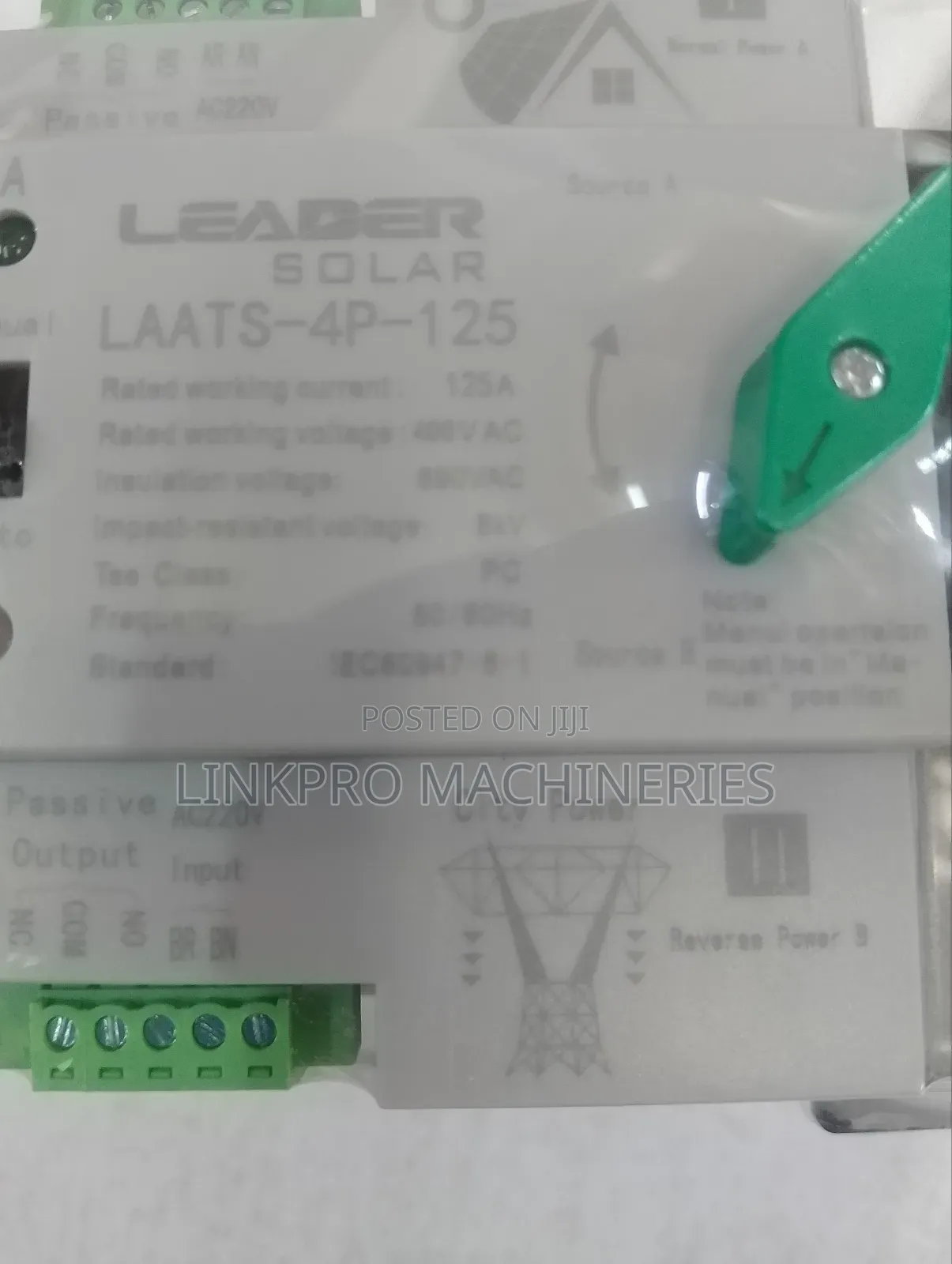 125a Automatic Transfer Switch