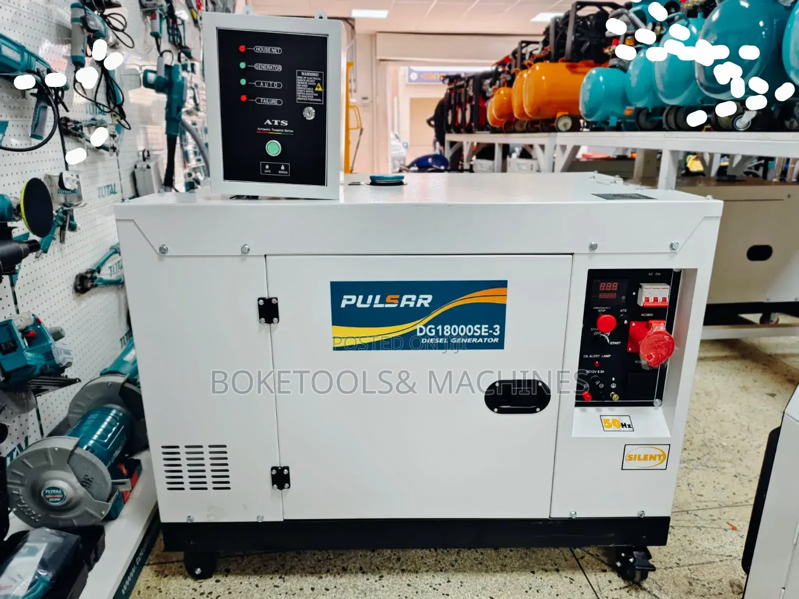 Dual Phase Silent Diesel Generator 20kva 3phase