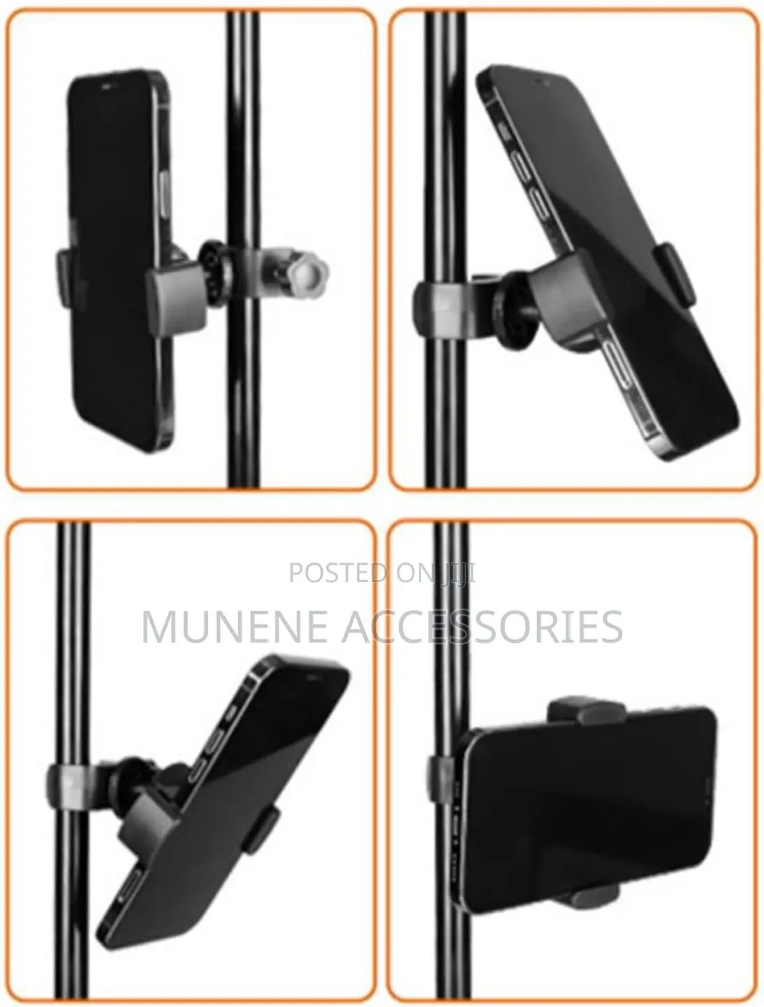 Portable Smartphone Live Show Phone Holder Supporting Stand Bracket
