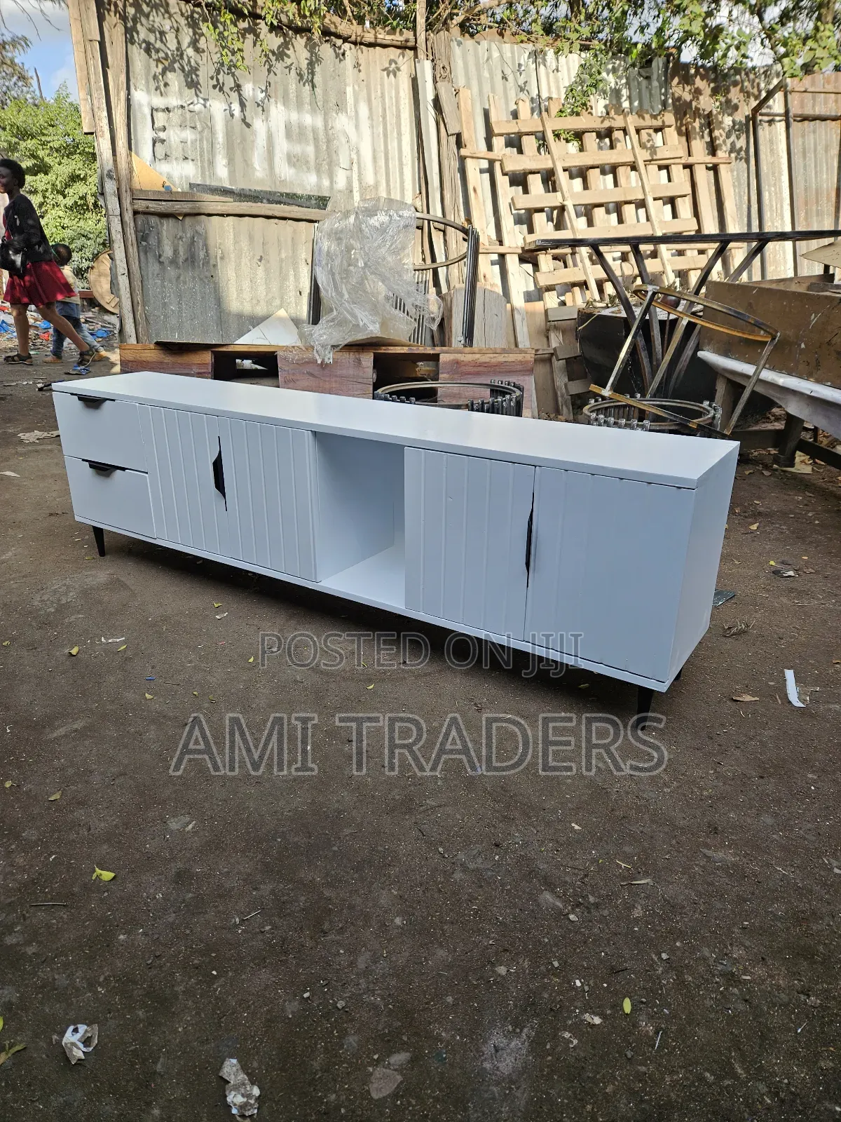 White 6ft Tv Stand