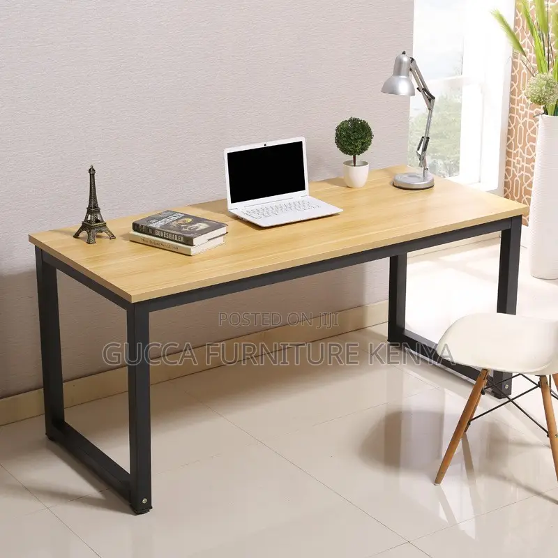 120cm Computer Desk With Steel Legs