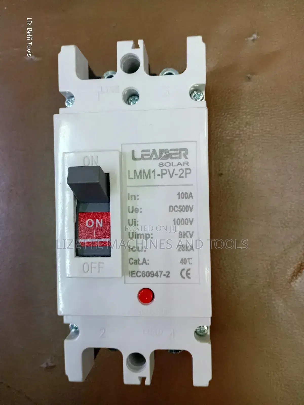 Leader Solar Lmm1 2 Pole Dc Molded Case Circuit Breaker