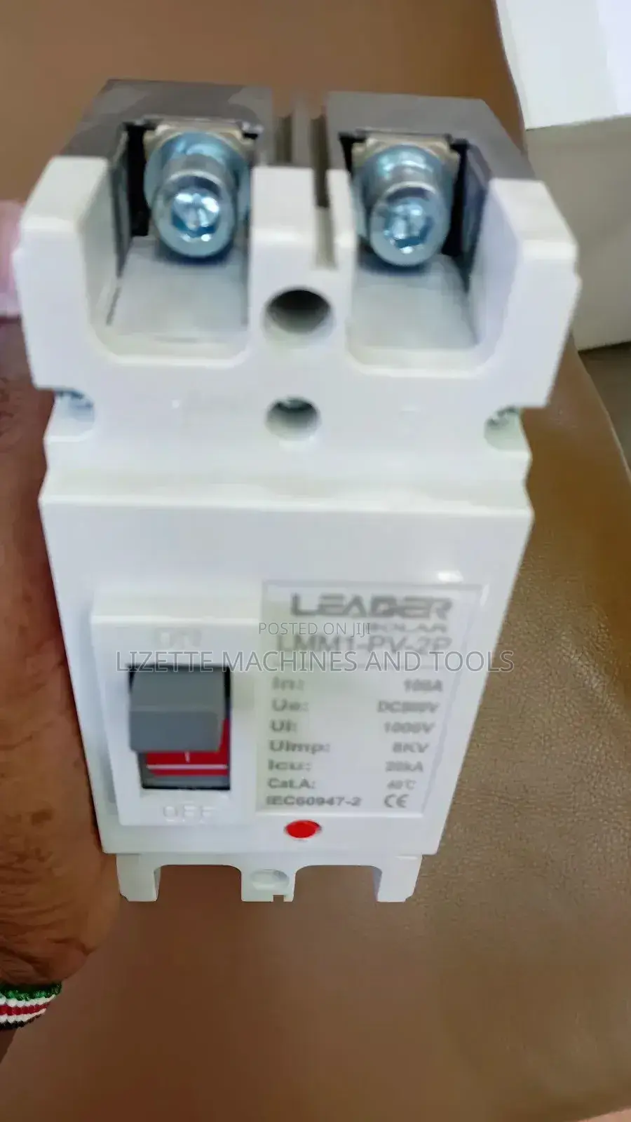 Leader Solar Lmm1 2 Pole Dc Molded Case Circuit Breaker