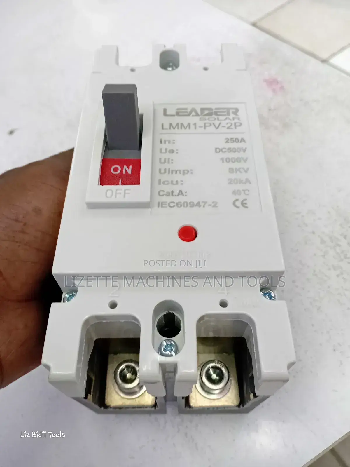 Leader Solar 250a Lmmi-Pv-2p Molded Case Circuit Breaker (Mccb)