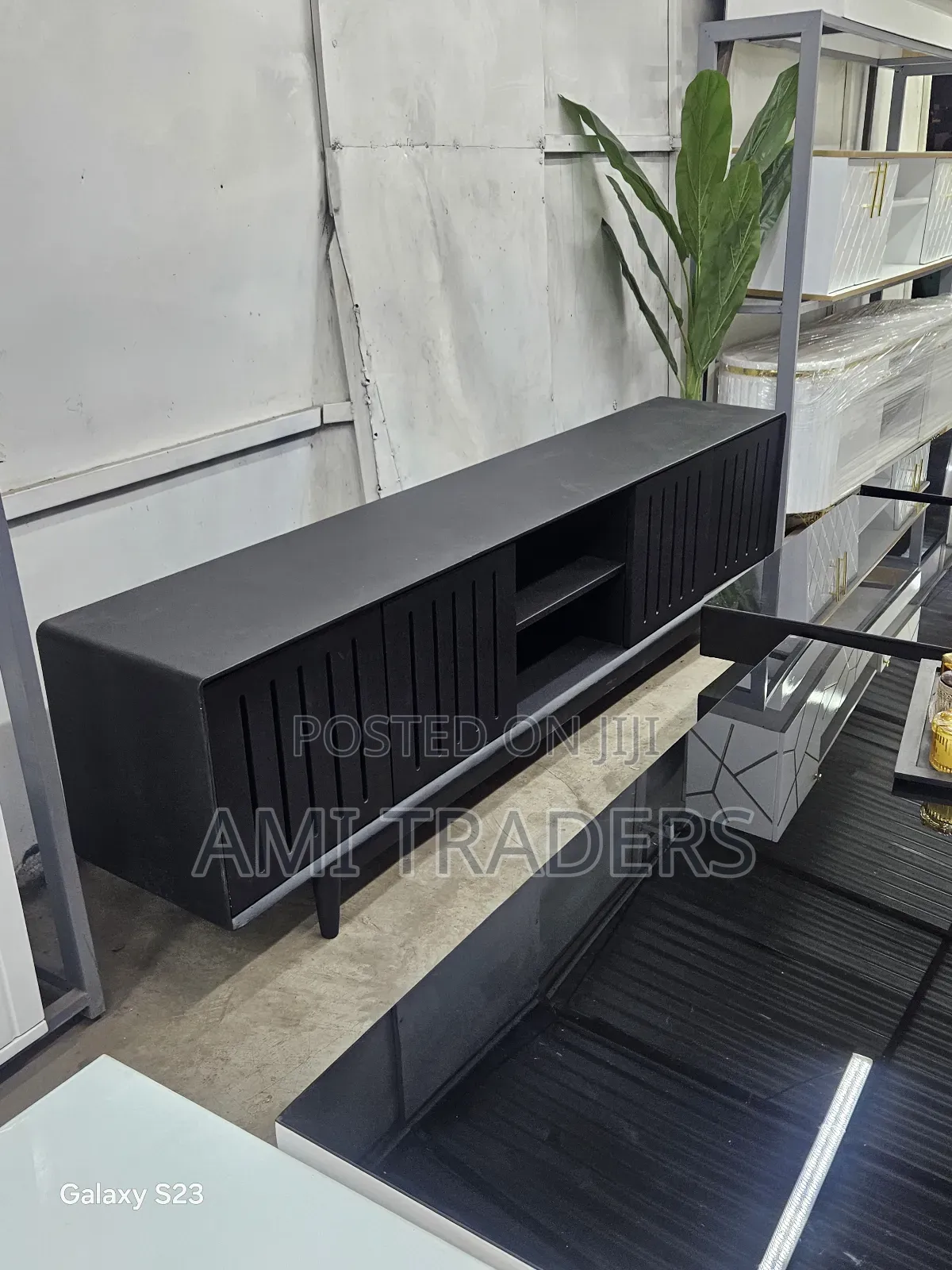Luxury Black Tv Stand