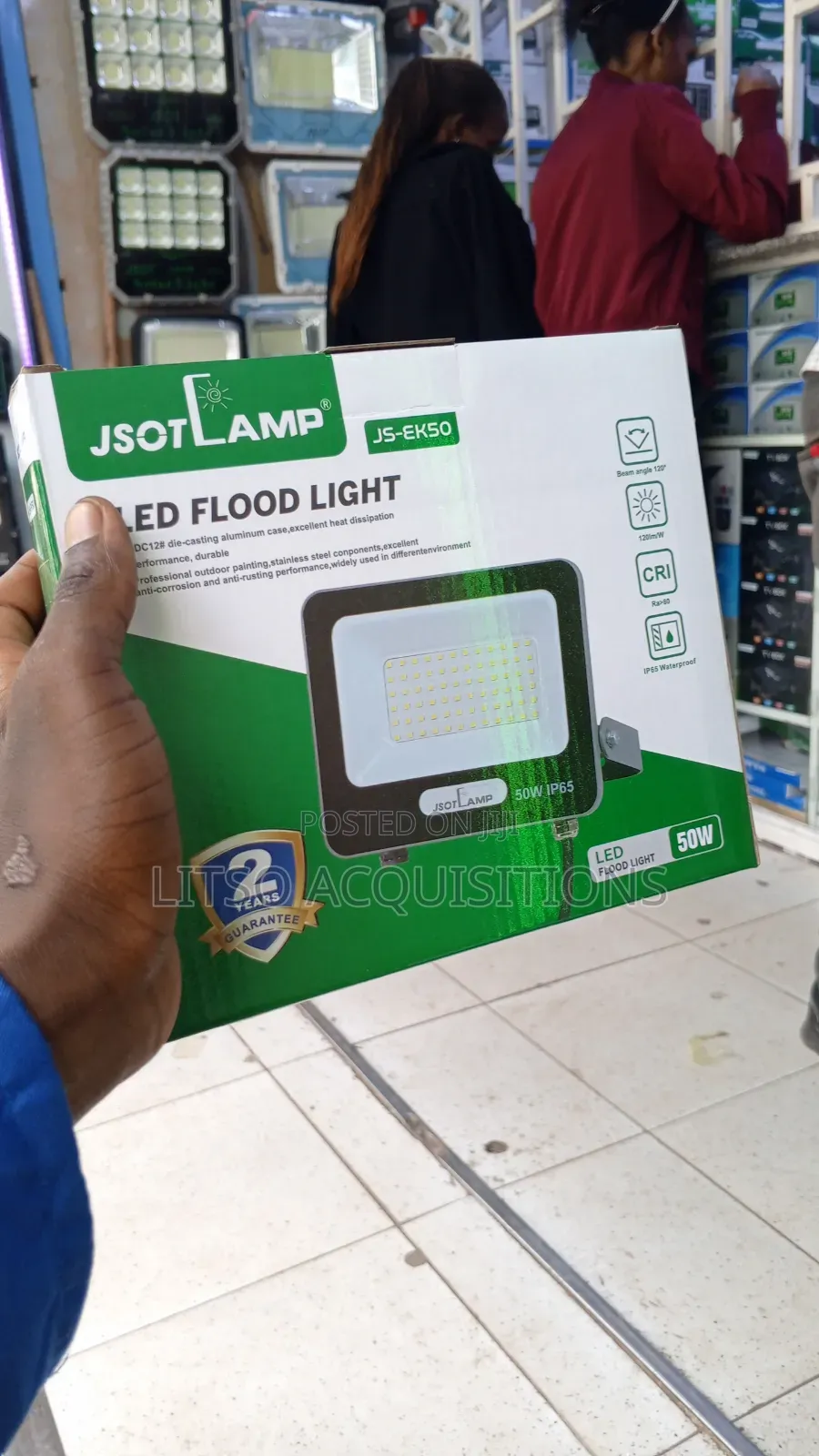 50w Electric Floodlight - Jsort