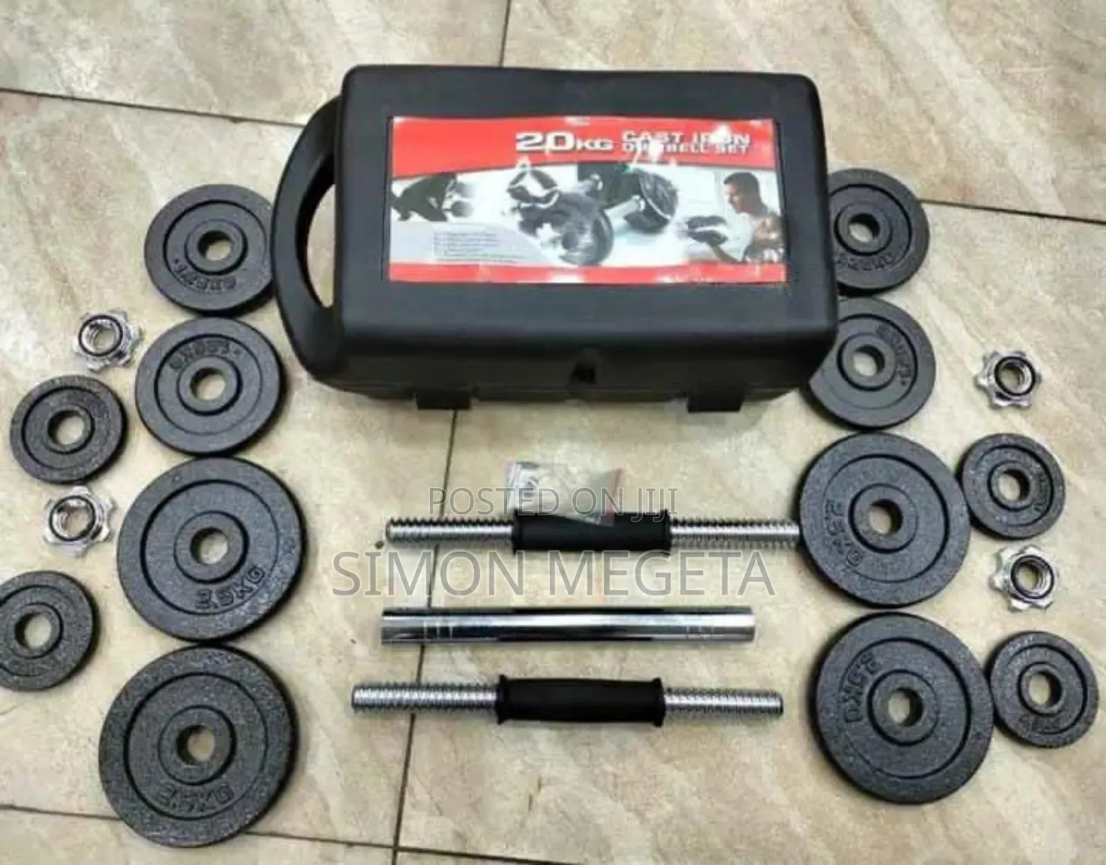 In a Case 20 KGS Dumbbells Set Now Available and Affordable