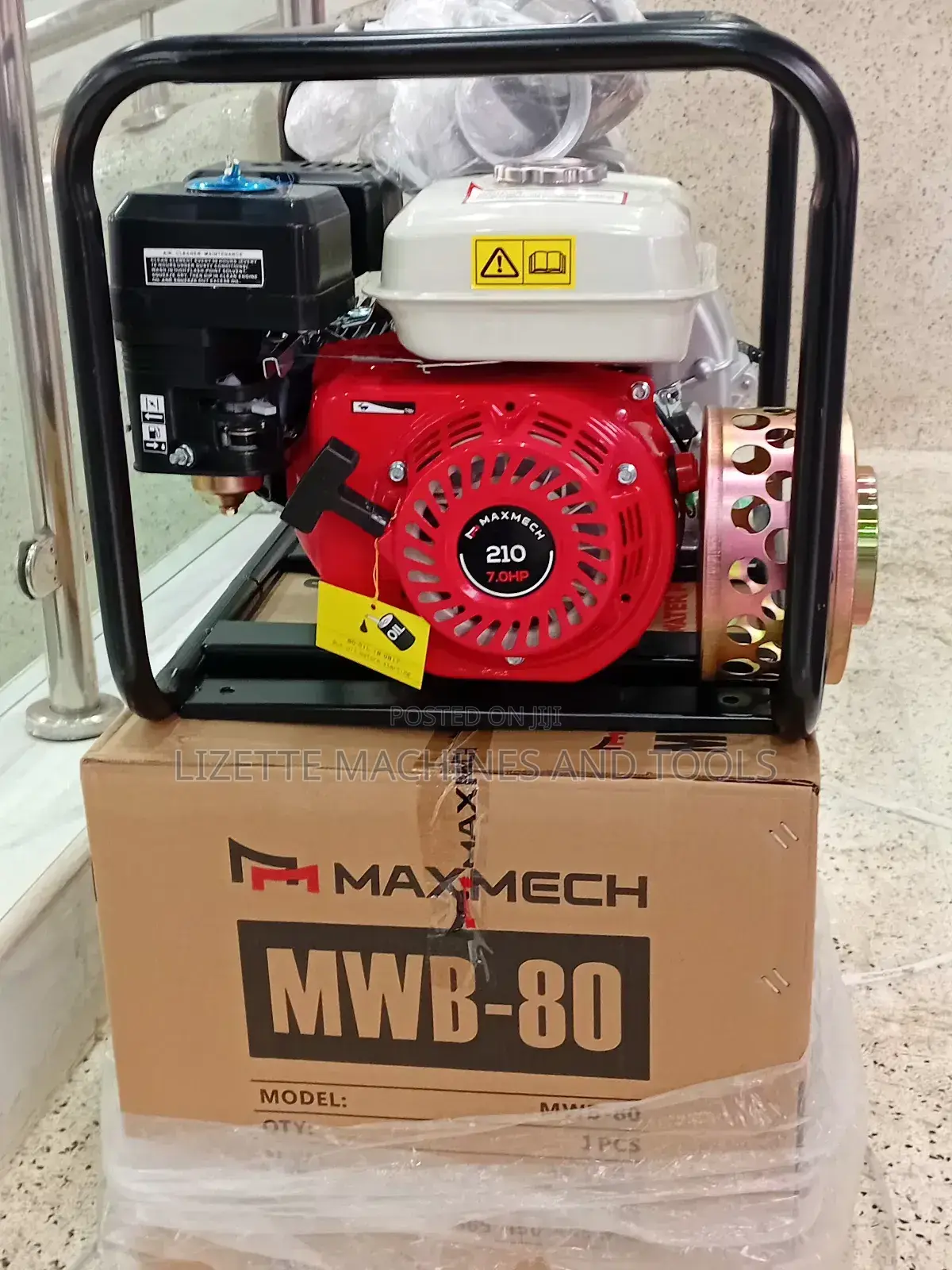 Maxmech 3" Petrol Sewage Pump 7hp